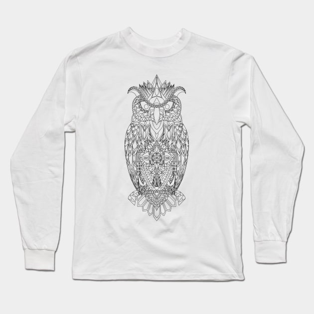 Buho Long Sleeve T-Shirt by jorge_lebeau